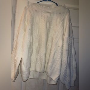 Off white sweater